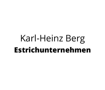 Estrichunternehmen Karl-Heinz Berg